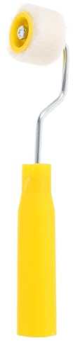 jojofuny 2 Stücke Schaumstoff Lackrolle 2 cm Superfein Gerade: Lackierwalze Schaum Lackierrolle Schaumwalze Farbroller klein Malerset streichen FüR PräZises Streichen Von Wandfarbe