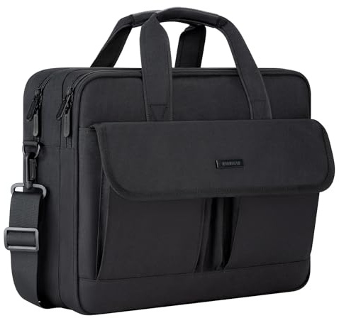 RAINYEAR Sac d'ordinateur multifonctionnel pour ordinateur portable de 15,6 pouces, Macbook Pro/Max de 16 pouces, sac à bandoulière résistant à la déchirure pour hommes, mallette de grande capacité