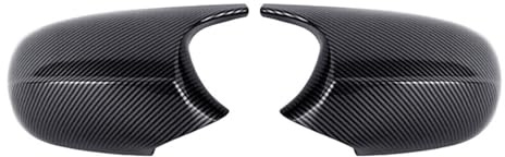 FSUUFVH Auto Spiegelkappen für BMW 3 Series E90 E91 E92 E93 2009-2014, Rückspiegelgehäuse, Rückspiegel Abdeckung, Ersatz Seitenspiegel Abdeckungen Tür Spiegelkappen,B-Carbon Fiber Pattern-glued