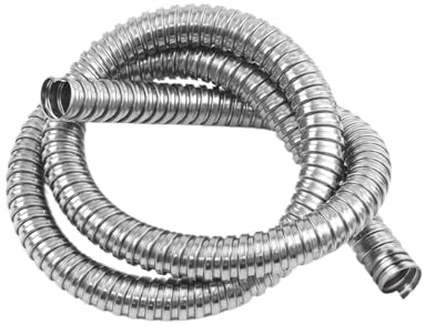 Tubo Corrugato In Acciaio Inossidabile Tubo corrugato in acciaio inossidabile 304 da 3 metri, 4-20 mm, con guaina protettiva for cavi, tubo flessibile filettato, manicotto anti-ratto(6mm 3Meter)