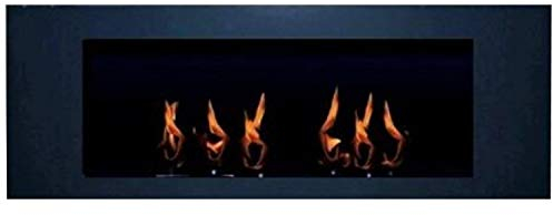 Kaminbau Mierzwa – Ethanol und Gelkamin – Wandkamin – Modell Tornado – Inklusive 6 Weißblech Brennstoffdosen und 1 Edelstahl Flammenlöscher – Wählen Sie aus 6 Farben – Farbwahl (Anthrazit)