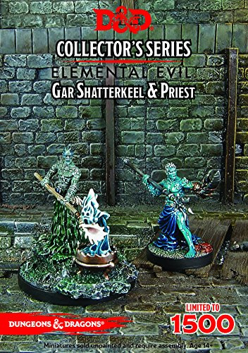Gale Force Nine 71041 – Temple of Elemental Evil: Gar Shatterkeel & Priest (2 figur.)
