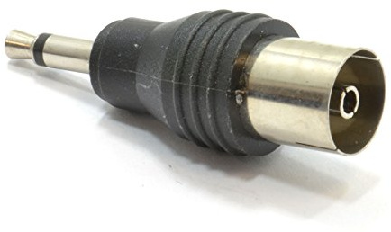 kenable RF Schieben Stecker Weiblich Koax Buchse Zum 3,5 mm Mono Klinkenstecker Stecker Adapter