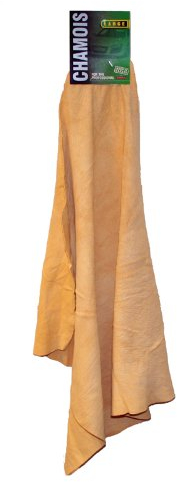 Pelle di camoscio di qualità, 0,35 mq, altamente assorbente, per una pulitura efficace e asciutta dell'automobile