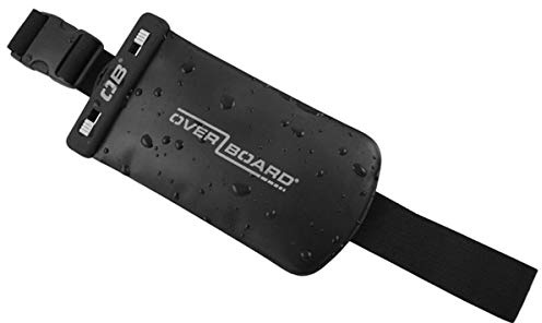 Overboard Wasserdichte Gürteltasche Prosport, Schwarz, 20 x 5 x 3 cm, OB1050BLK
