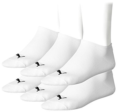 Puma Unisex - Erwachsene Sportsocken, 6er pack, weiß, 39-42, 251025