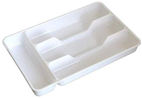LiangTing Pack of 2 Small Silverware Tray,Cutlery Tray, Keeps forks and spoons perfectly stacked