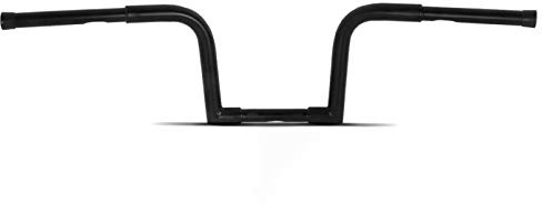Lenker Fat Ape Hanger Square 10 kompatibel mit Harley Softail Street Bob schwarz