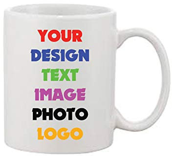 Mug personnalisé imprimé personnalisé avec votre propre texte/motif/image/photo