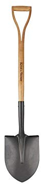 Kent & Stowe Carbon Steel Round Nosed Shovel FSC-100%