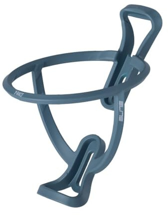 Elite T-Race Portaborraccia | Azzurro Soft Touch | Leggero, Resistente e Sicuro per Borracce da Ciclismo