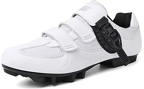 Prodkfe Moutntain Fahrradschuhe Herren Damen MTB Schuhe SPD Mountainbike Schuhe mit Schnalle