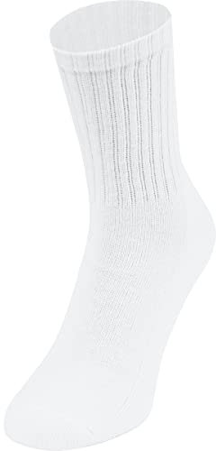 JAKO Sportsocken lang 3er Pack, Größe:6, Farbe:weiß