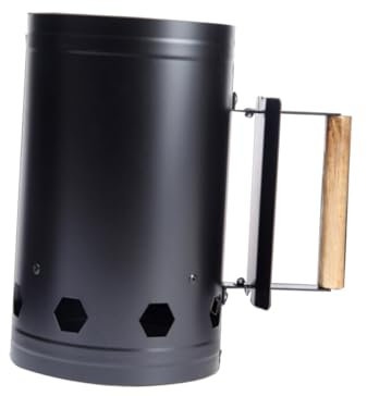 Sosoport Charcoal Bbq Grill Carbon Barrel for Lighting Heat Logs Fire Starter Thickened Insulation for Safety Random Color