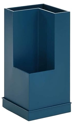 Umbrella Stands Creative Home Umbrella Stand Doorway Double Bucket Umbrella Rack Hotel Restaurant Supermarket Umbrella Drain Holder Porch Gold,Blue