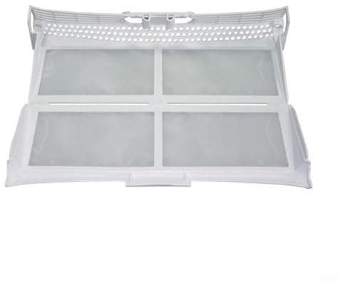 Filtro lanugine per asciugatrice per Bosch/Siemens/Neff - OEM # 652184/00652184/01000435 - Sacchetto filtro per pelucchi pieghevole in plastica bianca per Avantixx 7/8, per Logixx 8 e per serie IQ