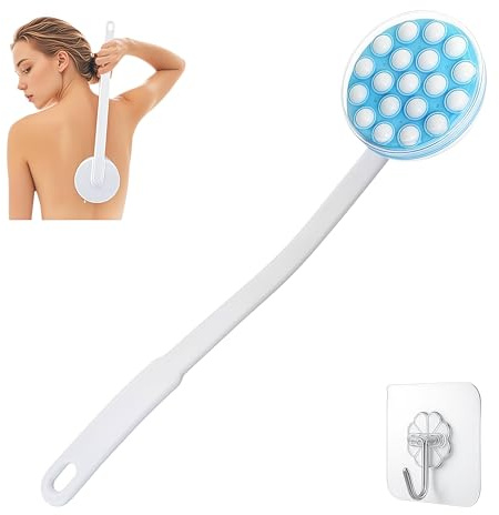 2-in-1 Rückeneincremer & Massagegerät, Eincremehilfe für Rücken und Körper, Rücken alleine eincremen, für Badmassage von Armen und Beinen(2in1 Rückeneincremer)