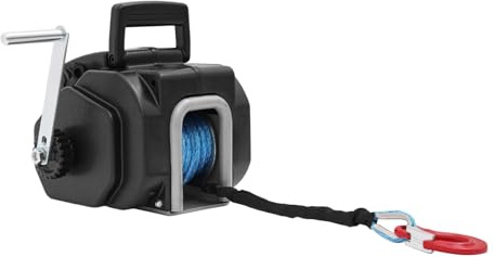 Verricello elettrico, 400 W, verricello rimorchio, con telecomando, 12 V, 6500 lbs, per 5000 libbre, barche, fuoristrada, camion