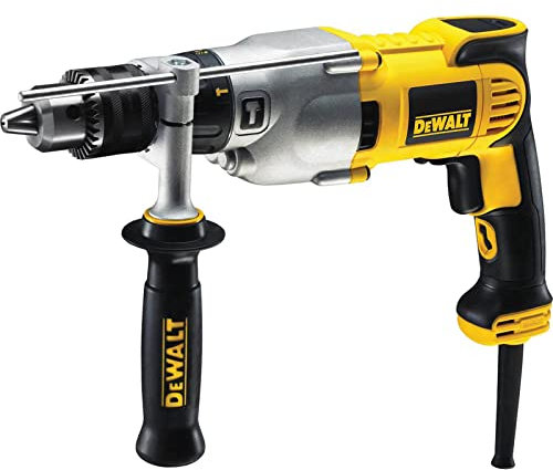 Dewalt D21570K-LX 2 Speed Dry Diamond Drill, 110 V, 1300 W, Yellow/Black, 110 Volt