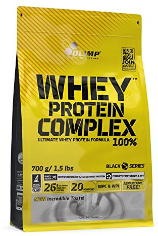 Olimp Whey Protein Complex 100% - 700 g - Protein Protein Powder - Booster Pre Workout - Schokolade