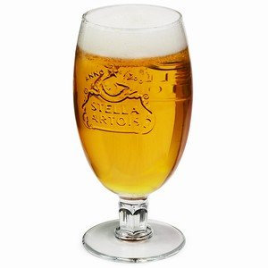 Stella Artois Chalice Pint Glass CE 20oz / 568ml