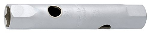 Unior 215/2 Doppelrohrsteckschlüssel, leichte Ausführung, 27 x 32 mm