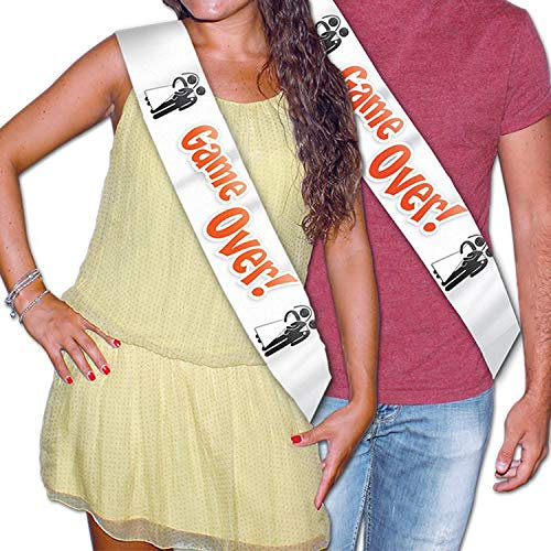 Banda de premios Game Over 81335 despedida de soltera boda