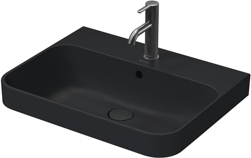 Duravit Happy D.2 Plus Aufsatzbecken Anthrazit Matt 600mm