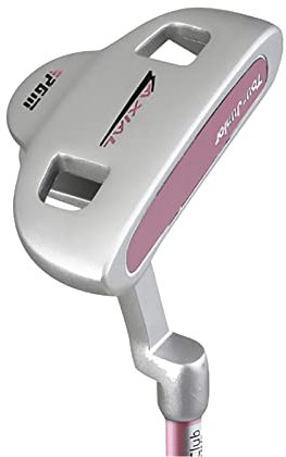 Golfschläger Mädchen Golf Putter Golfschläger für Anfänger für Anfänger und Fortgeschrittene (Farbe: Silber, Größe: 24 Zoll)