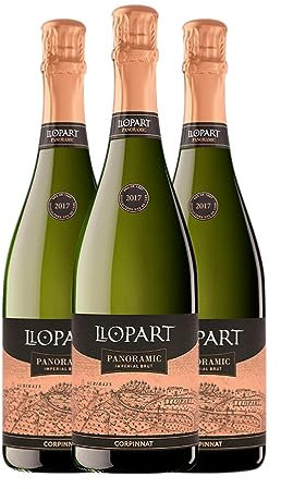 Llopart Imperial Panoramic Brut Cava Gran Reserva 75 cl Espumoso blanco (Caja de 3 Botellas de 75 cl)