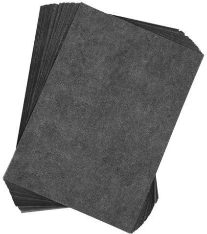 Lurrose 50 Stück Graphit-kohlepapier Pauspapier Übertragen Kohlepapierbögen Graphitpapier Zum Durchzeichnen Zeichnungstransferpapier Zeichenpapier Kopierpapier Einseitig Büro Druckerpapier