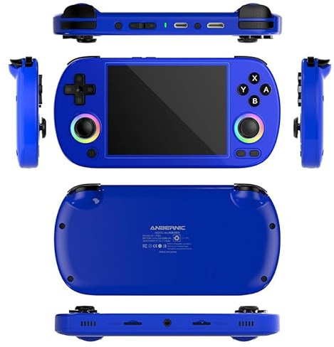 Meiurlex RG40XX H Console de jeu portable Linux Système 64 bits Écran IPS 4,0 Console de jeu vidéo rétro (128G/12000+ jeux)