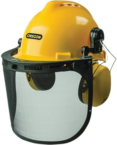 Oregon Chainsaw Safety Helmet with Visor Combo Set