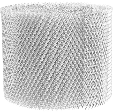 D'aluminium Grille 15cm Alliage pour Argenté Gouttière de Toit