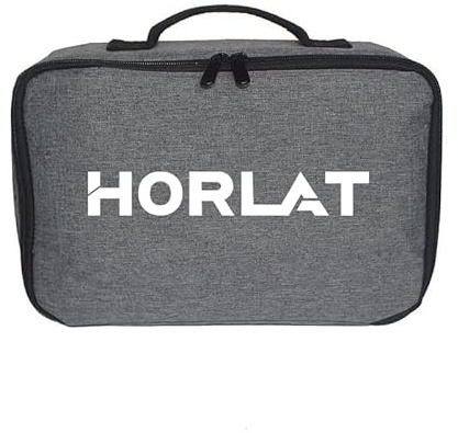 HORLAT Sac à Main Portable pour projecteur (à l'exclusion du projecteur) Gris