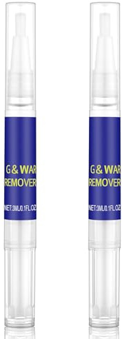AYBUY Warzen Stift, Warzen Entfernen, Warzenentfernerstift, 2 Pack 3ml | Warzenentfernerstift, Warzenentferner Stift Für Händen, Körper, Armen Und Beinen Pack
