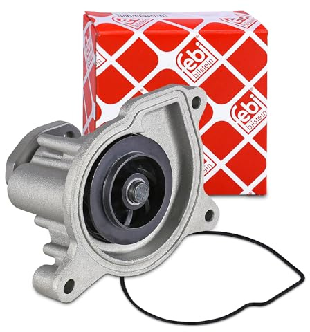 febi bilstein 33161 Wasserpumpe mit Dichtung, 1 Stück | Kompatibel mit: AUDI A1, A1 Sportback, A3, A3 Cabriolet, A3 Sportback, SEAT ALTEA, ALTEA XL, LEON, TOLEDO III, TOLEDO IV