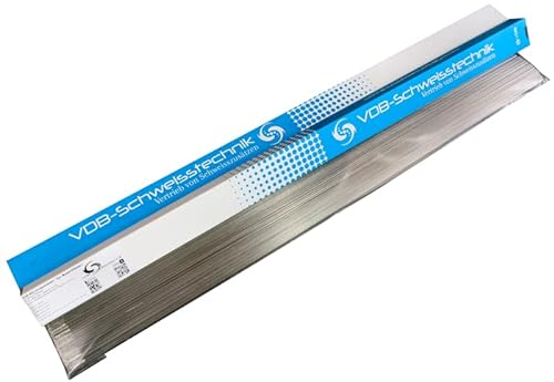 Schweißdraht 4370 WIG - 2,0 x 1000 mm - 5,0 Kg - Schweißstäbe 307 Schwarz-Weiß