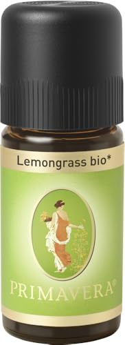 PRIMAVERA Ätherisches Öl Lemongrass bio 2 x 10 ml - Aromaöl, Duftöl, Aromatherapie - beruhigend, geistig anregend - vegan