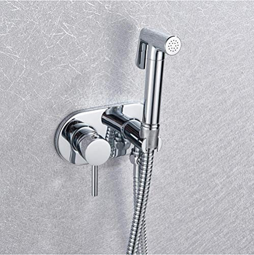 Wieoc WC montato a parete Bidet rubinetto rubinetto bagno Bidet doccia spruzzatore in ottone hot e freddo water water kit da bidet hret hret kit
