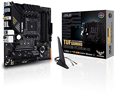 ADMI CPU Motherboard Bundle: AMD Ryzen 7 5700G 8 Core 4.6GHz Boost CPU, ASUS TUF B550-PLUS WIFI ATX PCIe 4.0 M.2 Motherboard, Corsair Vengeance LPX 16GB 3200Mhz DDR4 RAM