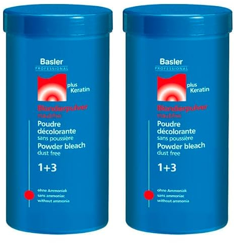 Basler Blondierpulver 1+3 Set 2 x 400 g | Blondierungspulver im Vorteilspack