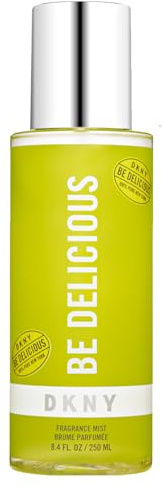 DKNY Be Delicious 100% Pure New York, Bruma Corporal para Mujer, Fragancia Floral Afrutada, Para Uso Diario, 250 ml