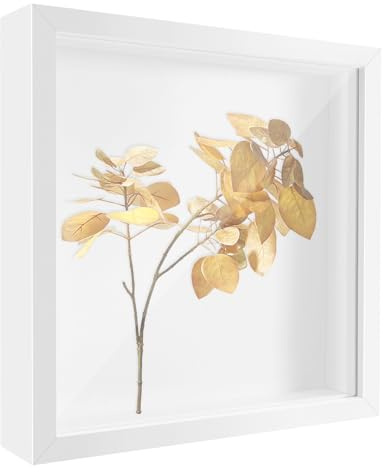 Dovhmoh 3D Shadow Box Picture Frame Display Photo Frames Photo Display Deep Box Photo Frame Wooden 3D Picture Frame Display Box for Crafts, Anniversaries, Weddings, Graduations