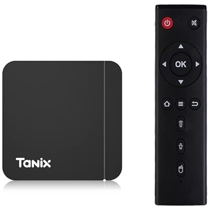 Tanix W2 Amlogic S905W2 Quad Core RAM 4 Go ROM 64 Go Dual WiFi 2.4G/5.8G BT4.2 4K 6K AV1 Home Smart Media Player Set Top Box