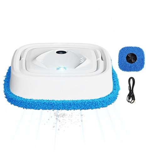 Robot automático de limpieza de pisos, máquina limpiadora de pisos, mopa automática de pisos, robot de vacío inalámbrico húmedo y , trapeador inteligente multiusos con función de humidificación,