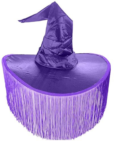 SRZYMJ Lila Damen Organza Kirche Fascinator Hut Elegante Schleife Breite Krempe Brauthut Tea Party Hochzeit Sonnenhut Schleifenbändern Fischerhut Gestreift