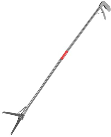 CIYODO Greifwerkzeug Aus Edelstahl Für Schlangen Krabben Und Müll Klappbare Extra Lange Zange Mit Gerader Öffnung Für Präzises Greifen Und Vielseitige Outdoor-aufgaben