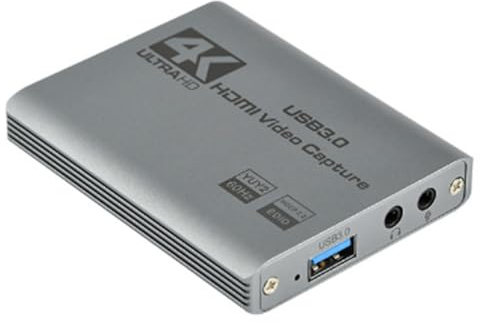 Xnuiasqe pour Le Caméscope de Compatible 4K Carte Vidéo USB vers HDTV Vidéo Grabber Recorder