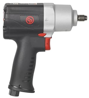 Chicago Pneumatic CP7729 Air Impact Wrench (3/8 Inch), Air Impact Gun Industrial Repair & Assembly Tool, Pistol Handle, Twin Hammer, Max Torque Output 415 ft. lbf/563 Nm, 9400 RPM